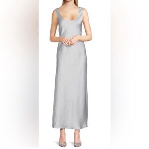 Theory Hydrangea Scoop Neck Maxi Dress | S | NEW
